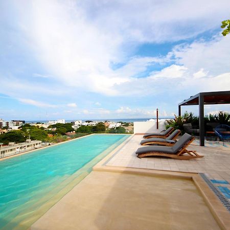 Apartment Near The Beach, Rooftop, Pool, Sea View. Playa del Carmen Exteriér fotografie